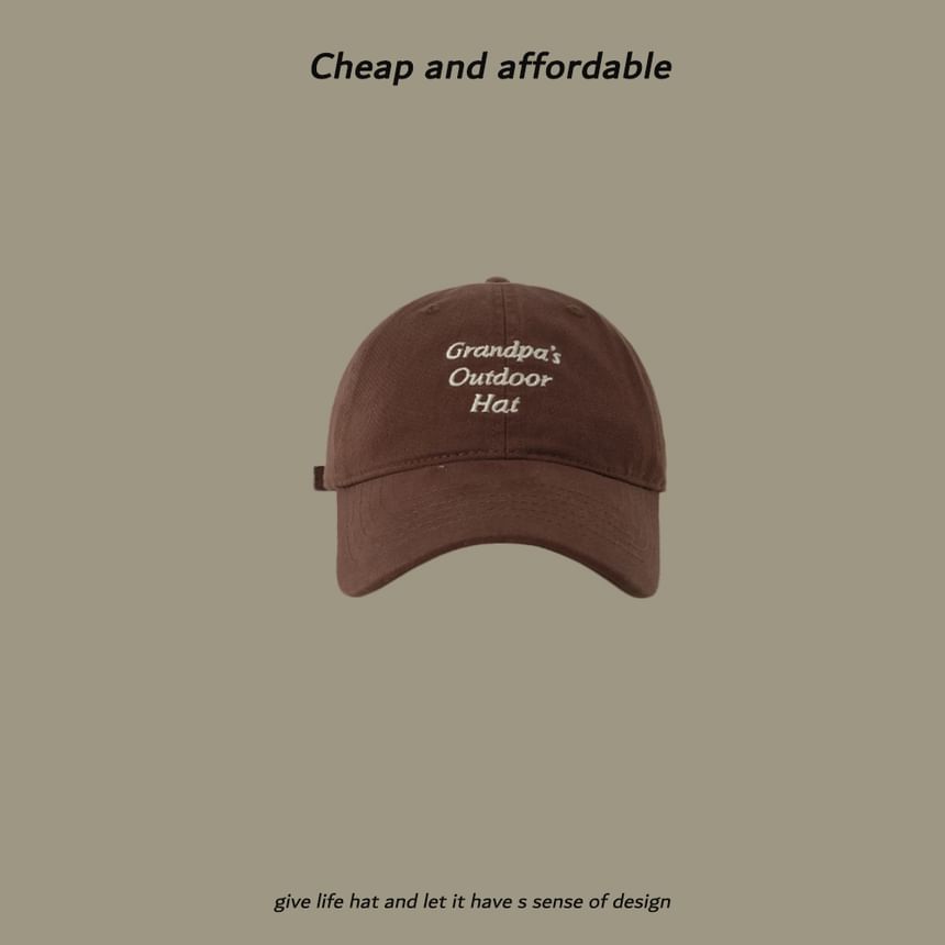 Alpha Kiss - Baseballpet met geborduurde letters