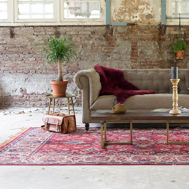 Vloerkleed Bid old rood 170x240