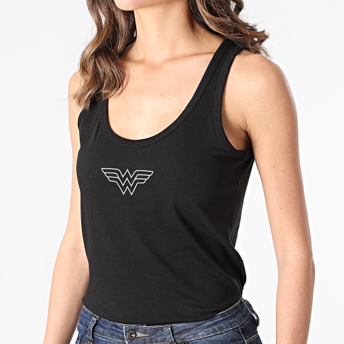 Débardeur Femme Logo Noir Blanc