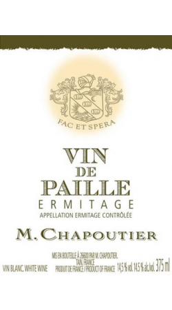 M.Chapoutier Vin de Paille 2010 Hermitage Blanc d'Or