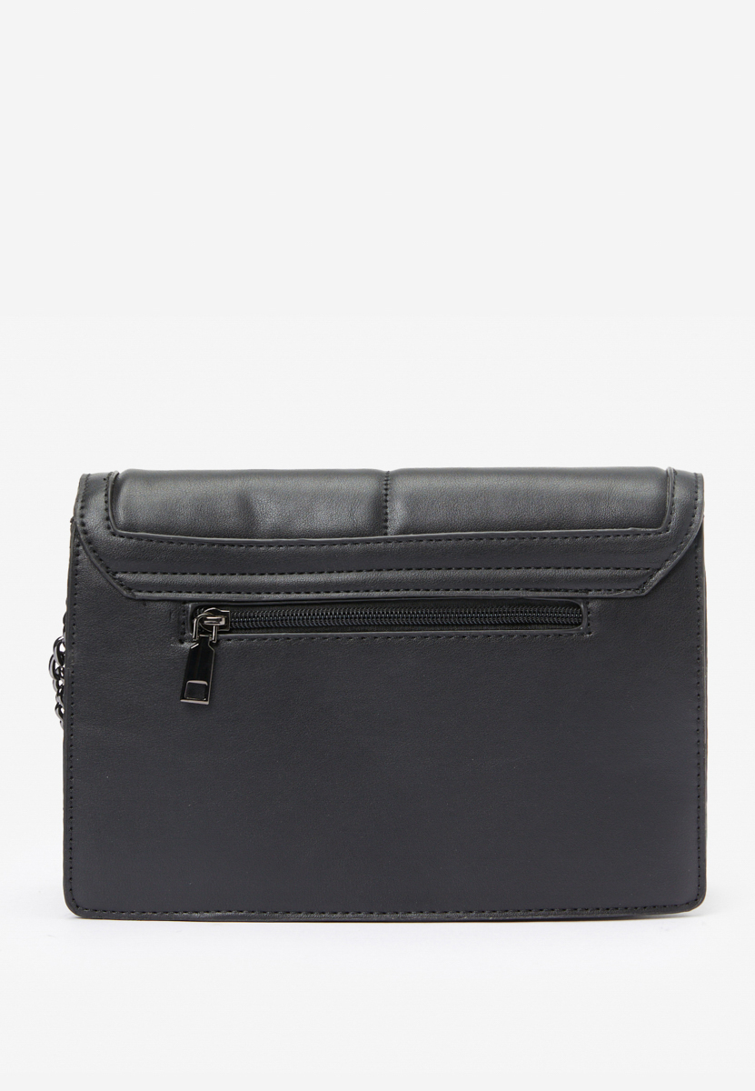 Sac bandoulière femme noire Thessaly