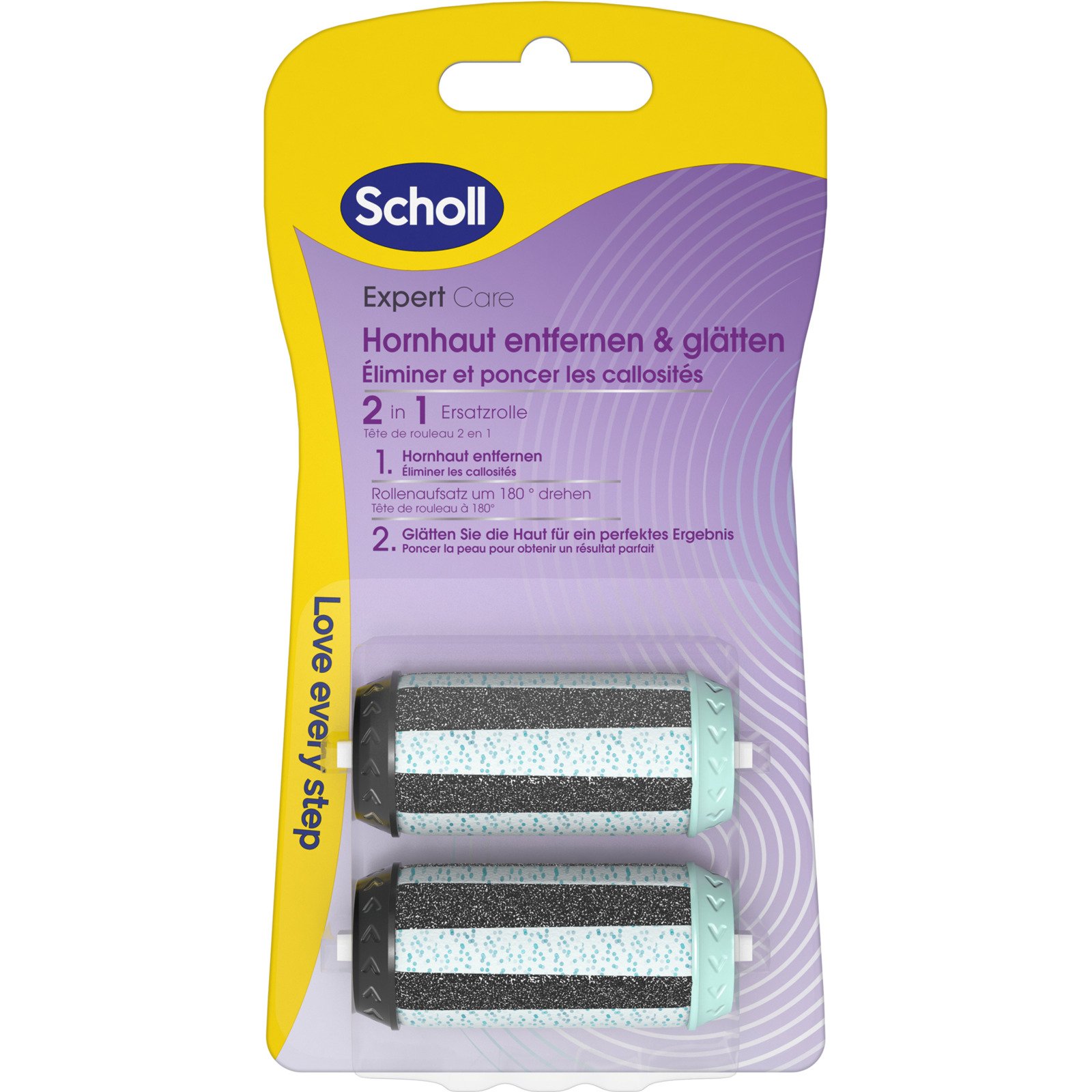 Scholl Hornhautentferner 2in1 2er