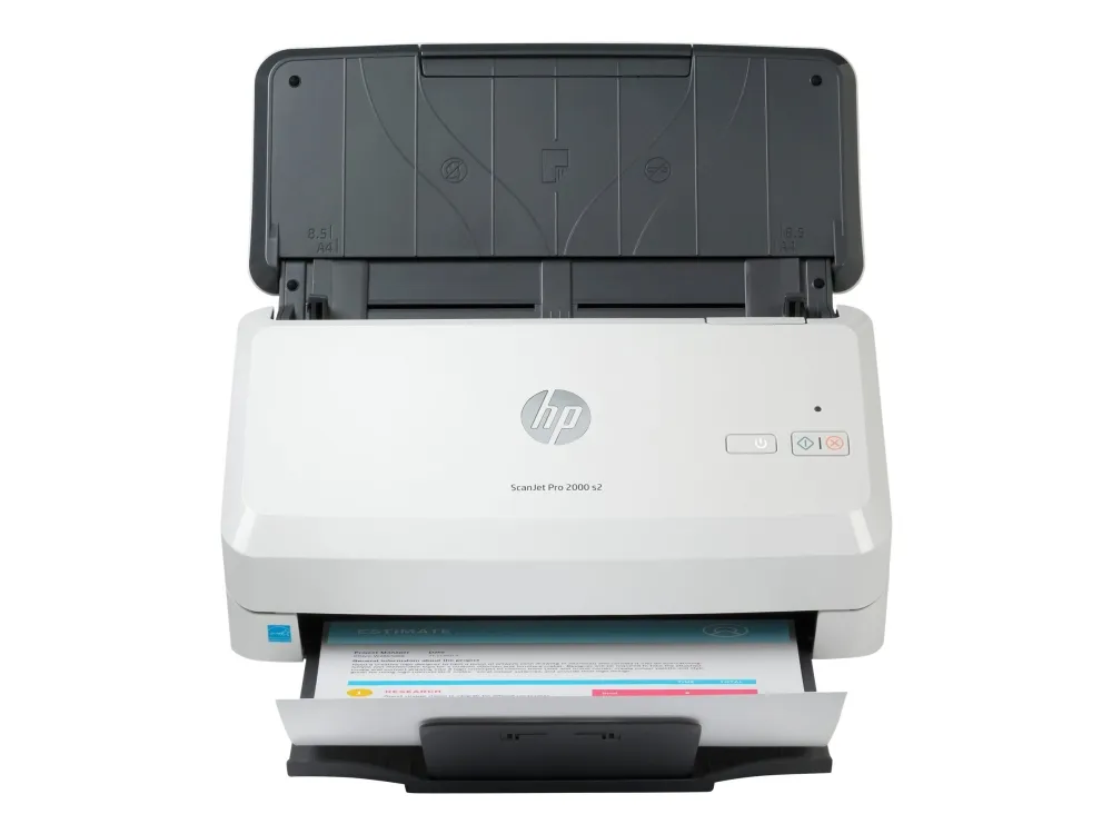 HP Scanjet Pro 2000 s2 Sheet-feed - Dokumentscanner - Duplex - 216 x 3100 mm - 600 dpi x 600 dpi - op til 35 ppm (mono) - ADF (50 ark) - op til 3500 scanninger pr. dag - USB 3.0