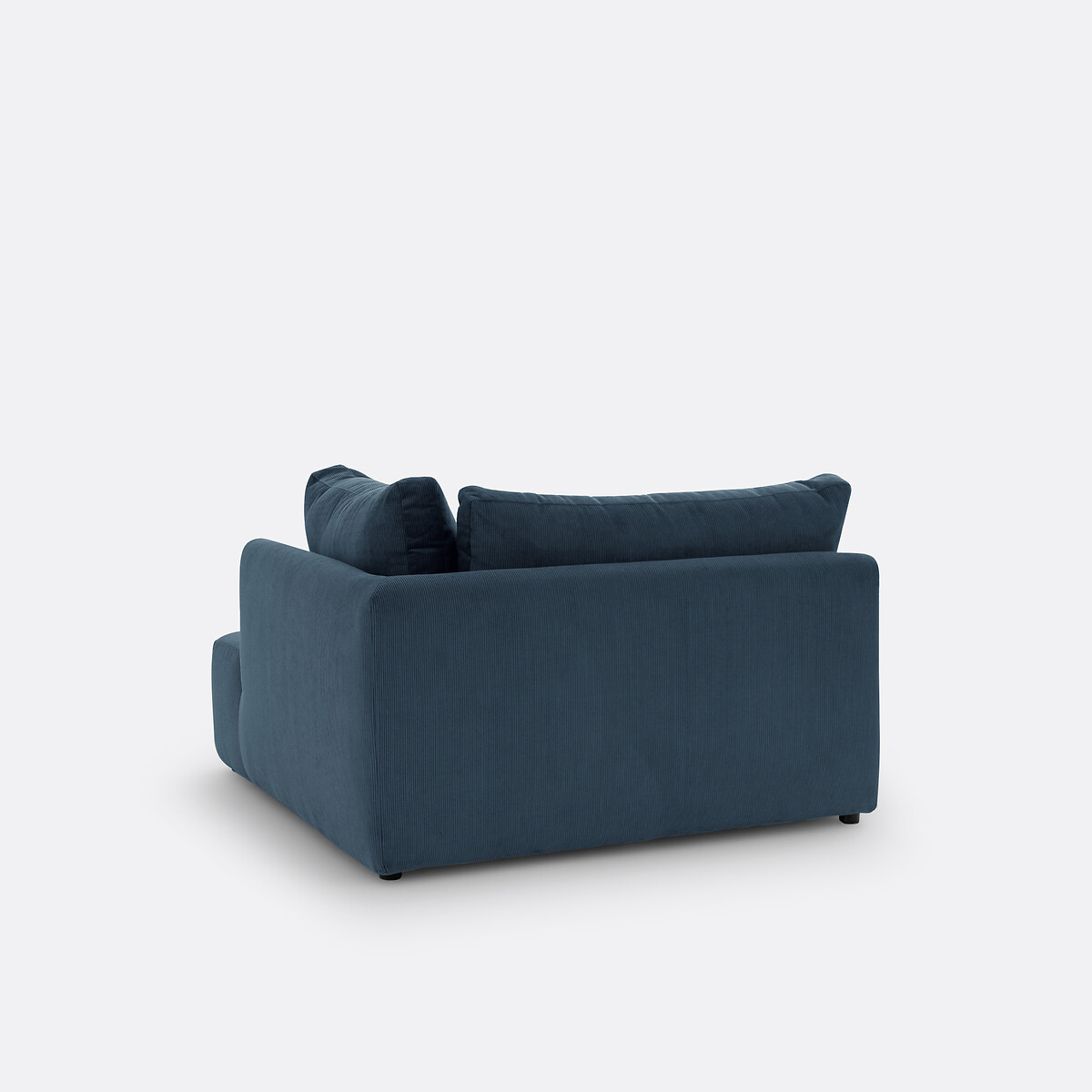 LA REDOUTE INTERIEURS<br>Sofá modular de canto em veludo cotelê, Monica