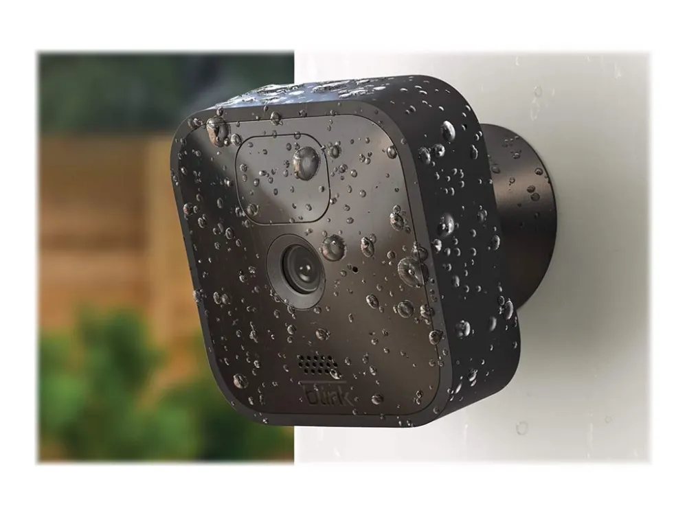 Blink Outdoor - Netværksovervågningskamera - udendørs - vejrbestandig - farve (Dag/nat) - 1920 x 1080 - 1080p - fast brændvidde - audio - trådløs - WiFi - H.264 - tilføjelse