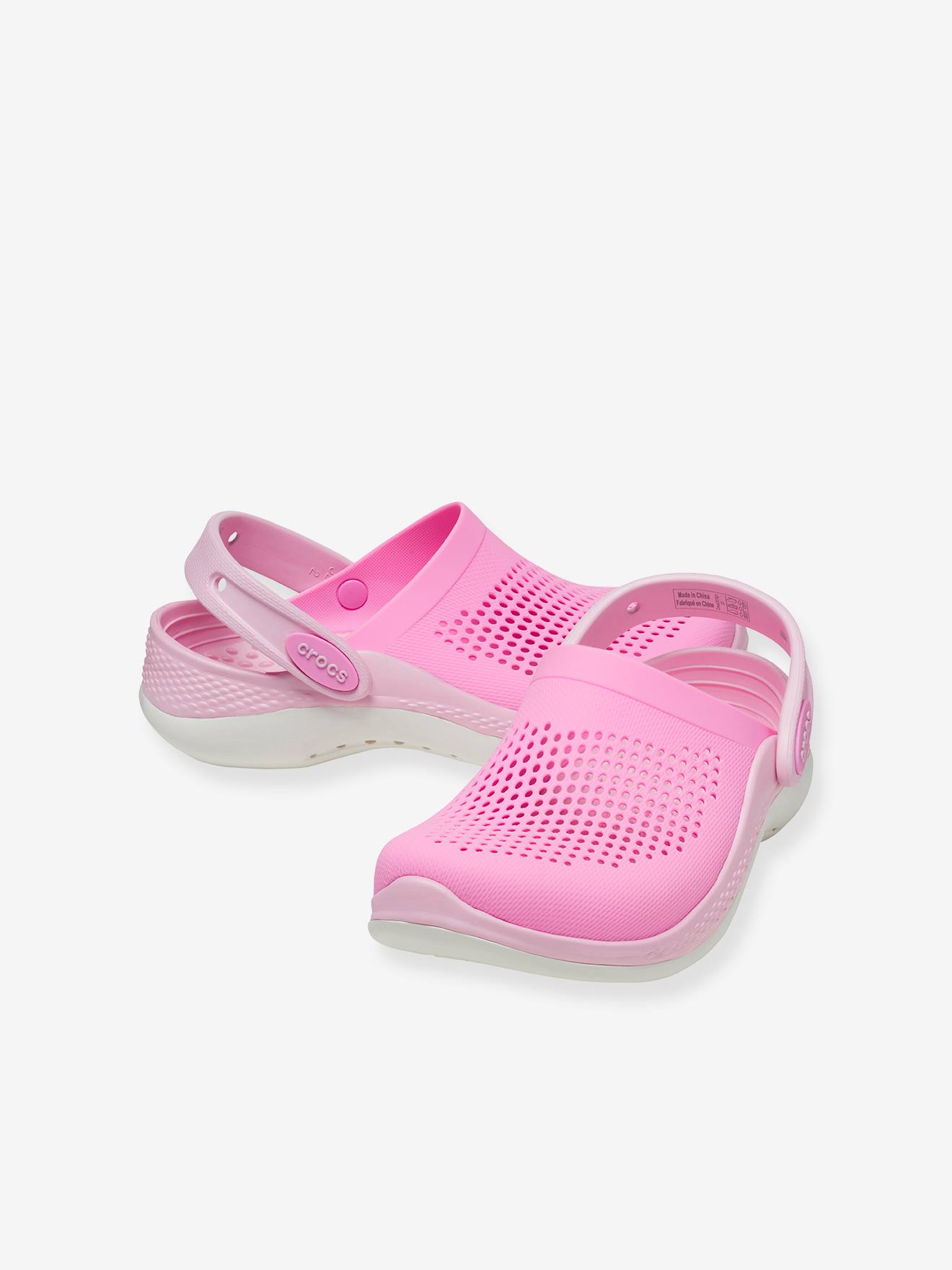 CROCS(TM) LiteRide 360 Clog K Tamancos Infantis, Rosa