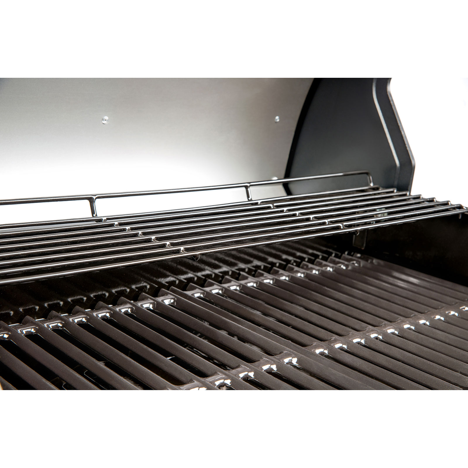 LANDMANN Gasgrill - schwarz - Stahl - 3 Brenner