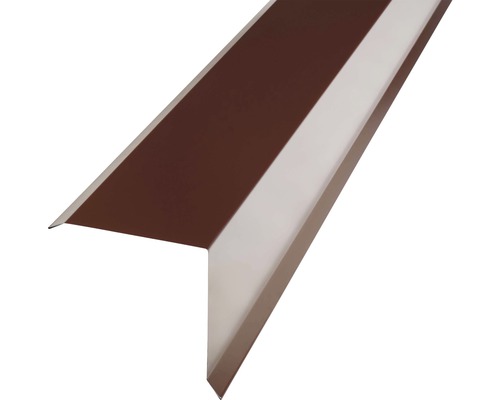 PRECIT Kanthoek voor Metalen Tegels, Chocoladebruin RAL 8017, 1000 mm x 95 mm x 100 mm