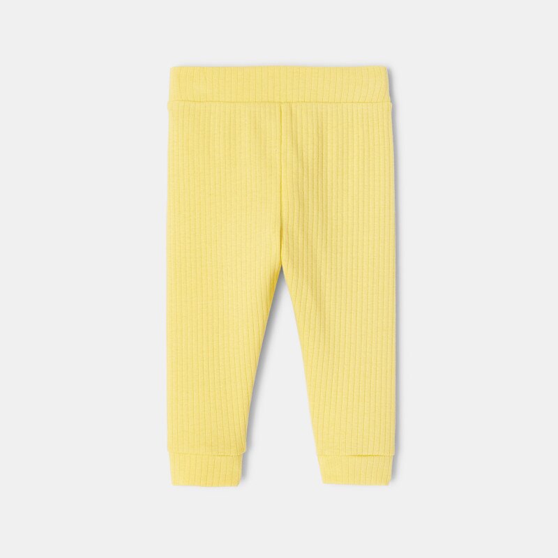 Legging en coton bio jaune naissance Absorba Jaune