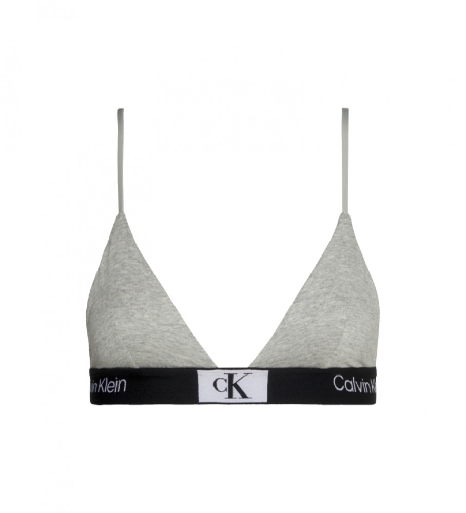 Sutiã Triângulo Calvin Klein CK96 Cinza