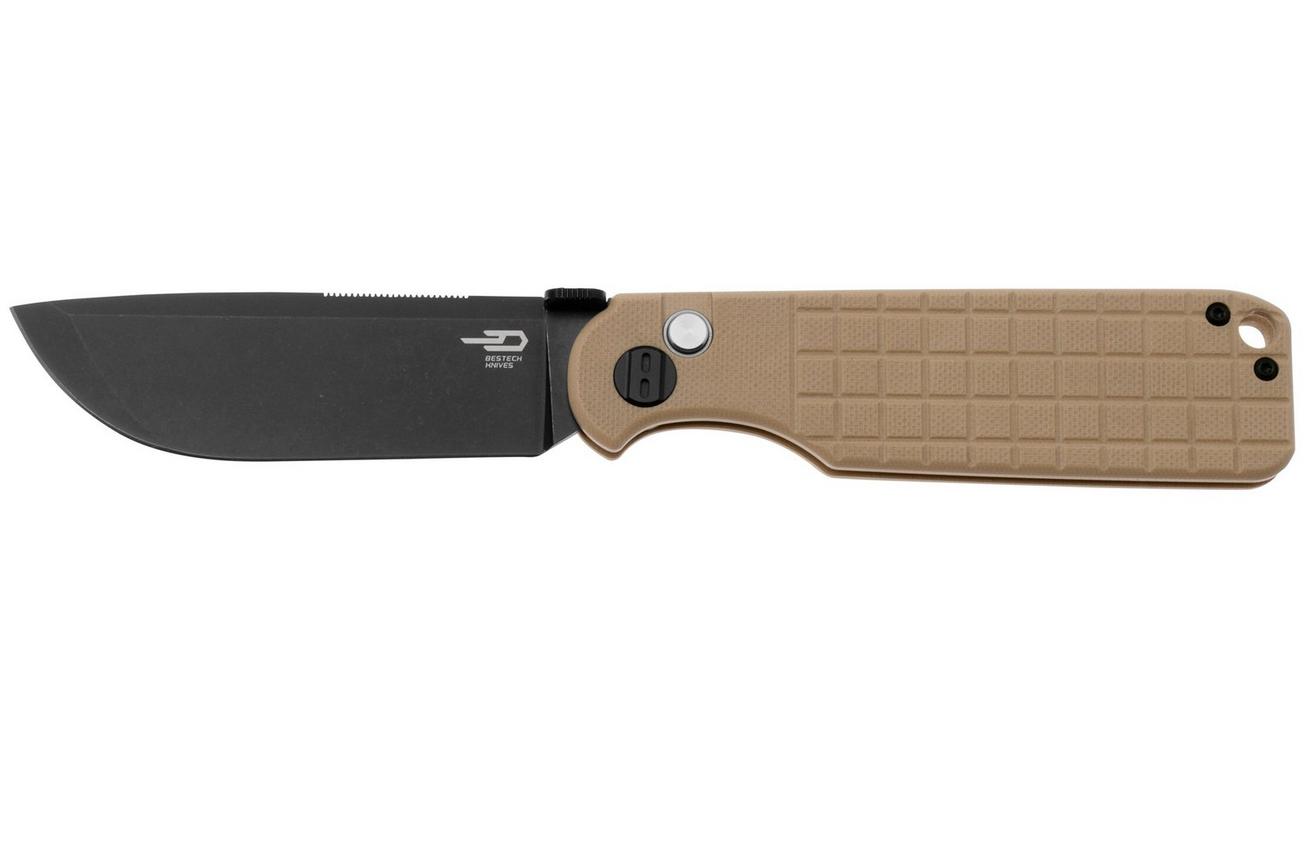 Bestech Glok BG55C Blackwashed Khaki G10, zakmes, Keanu Alfaro Design