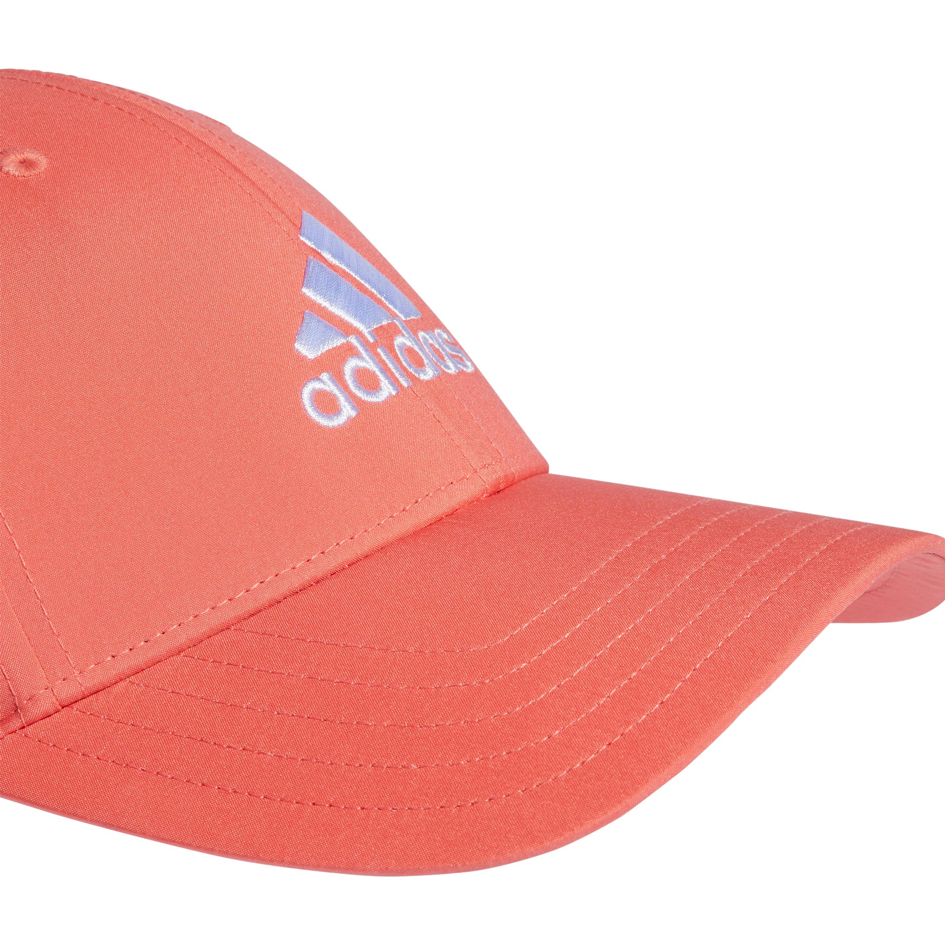 adidas Embroidered Logo Lightweight Baseball Kappe Kinder preloved scarlet