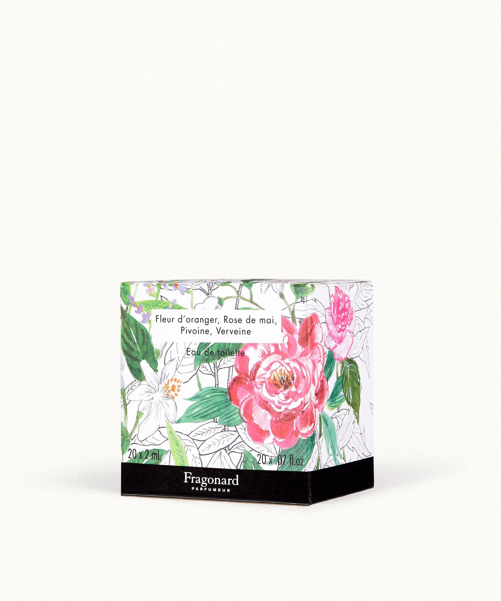 Boite 20 Pochettes Parfumées  Eau de toilette - 20 x 2 ml