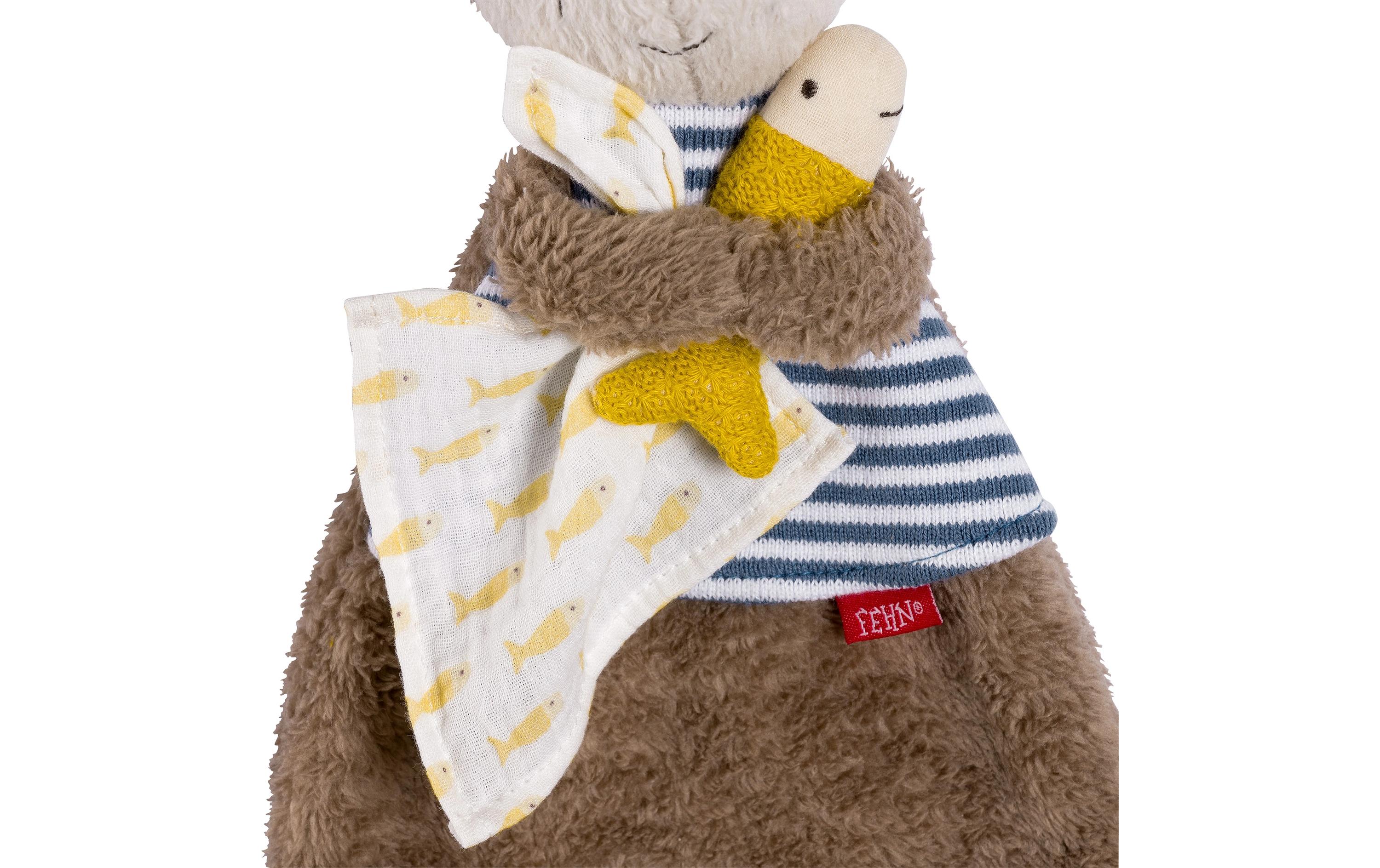 Schmusetuch OtterSpielkamerad und Einschlafhilfe für Babys