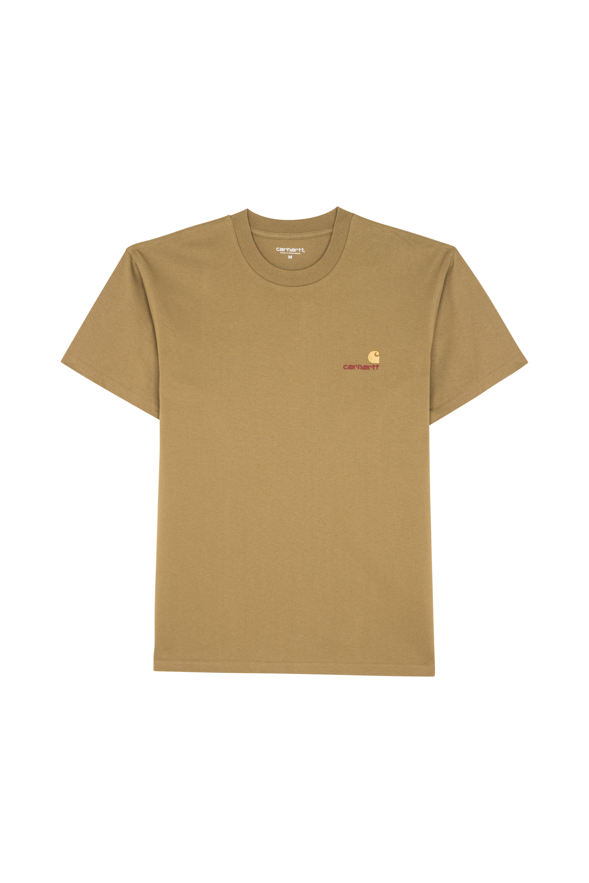 CARHARTT WIP T-shirt AMERICAN SCRIPT Kaki