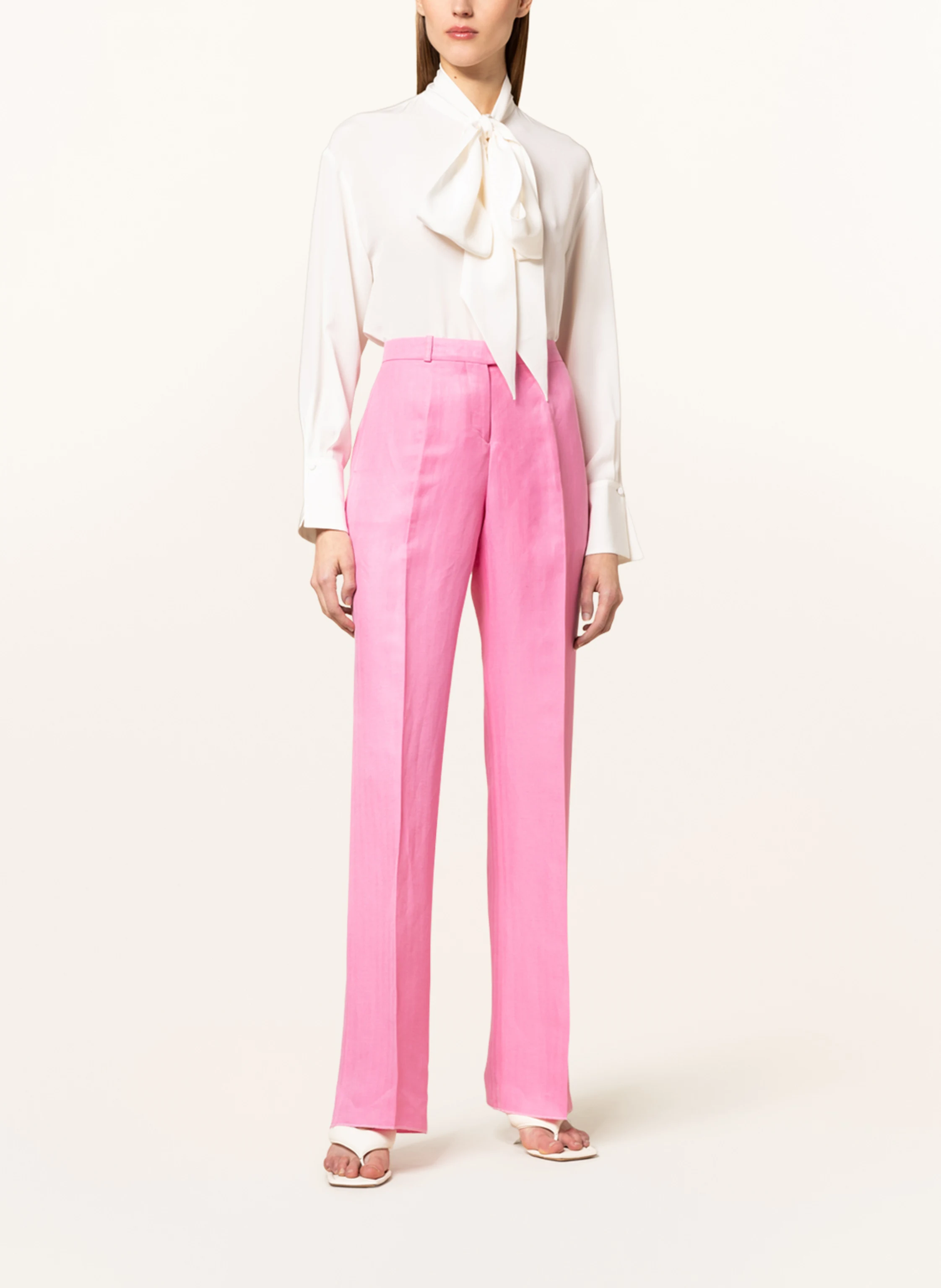 ETRO Hose mit Leinen und Seide