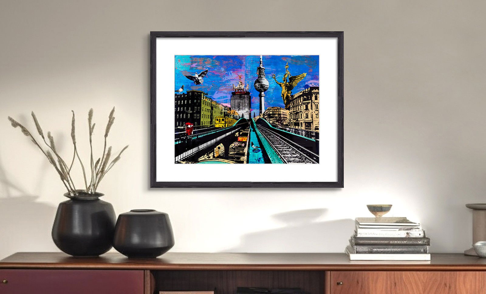 Berlin Eberswalder Himmel by Sandra Rauch - Darlings - Small Limited Edition. 30x40.