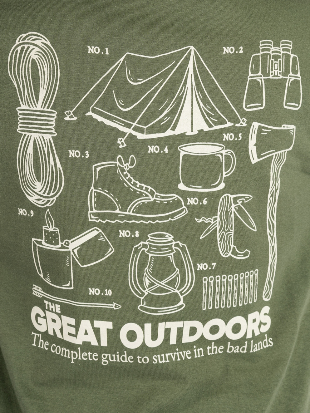 Dravus Outdoor Guide T-Shirt military green