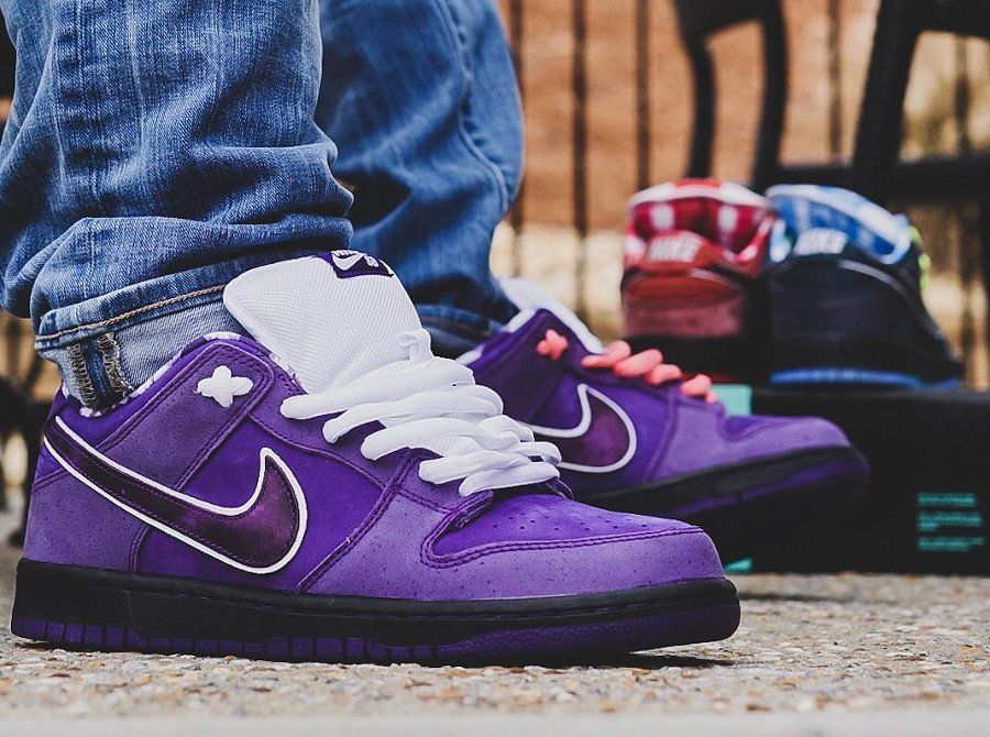 Nike SB Dunk Low Concepts Purple Lobster Regular Box