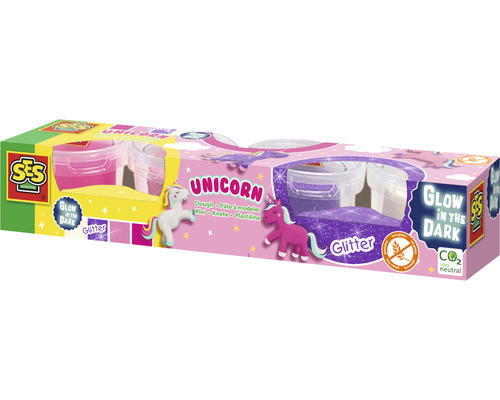 SES Creative Set Modelleerklei Eenhoorn 4x90g