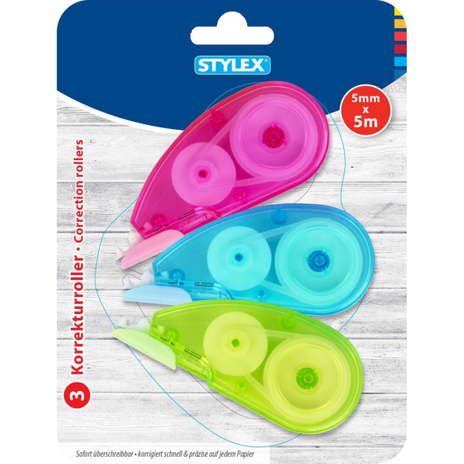 Stylex - Korrekturroller - 3 Stück