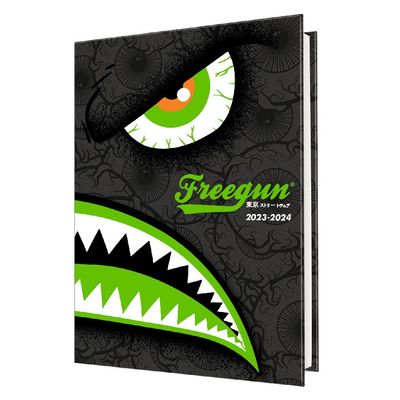 Agenda Freegun Primaire - 1 jour par page - 12,5 x 17,5 cm - monstre - Oberthur