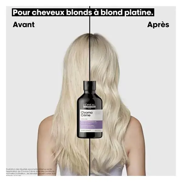 L'Oréal Professionnel Serie Expert Chroma Crème Shampoo Creme Neutralizante Violeta para Tons Amarelos 500ml