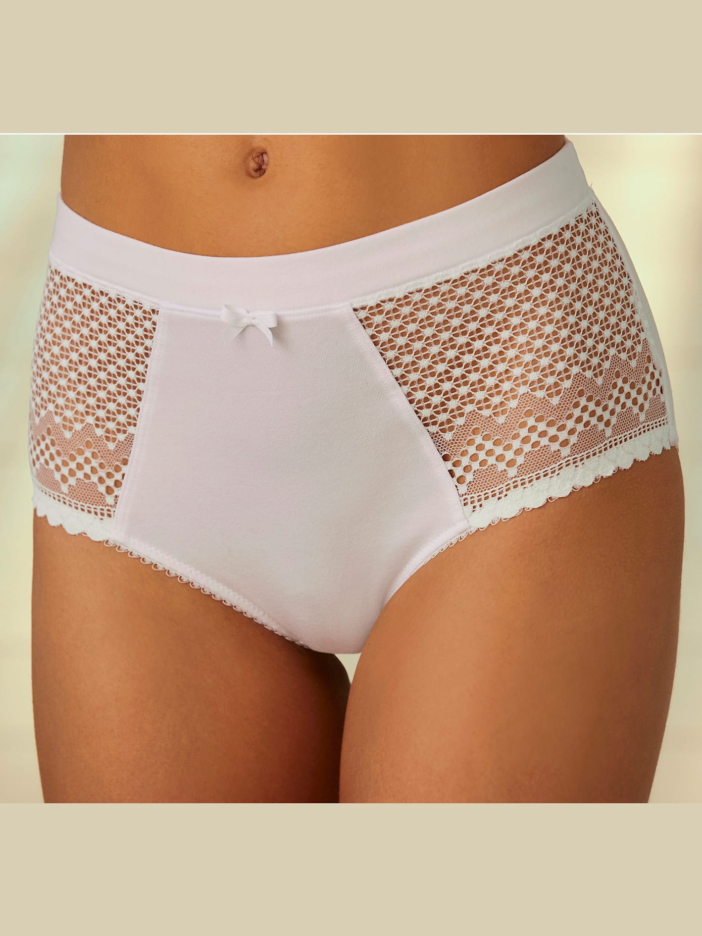 Slips slip féminin taille haute en coton biologique