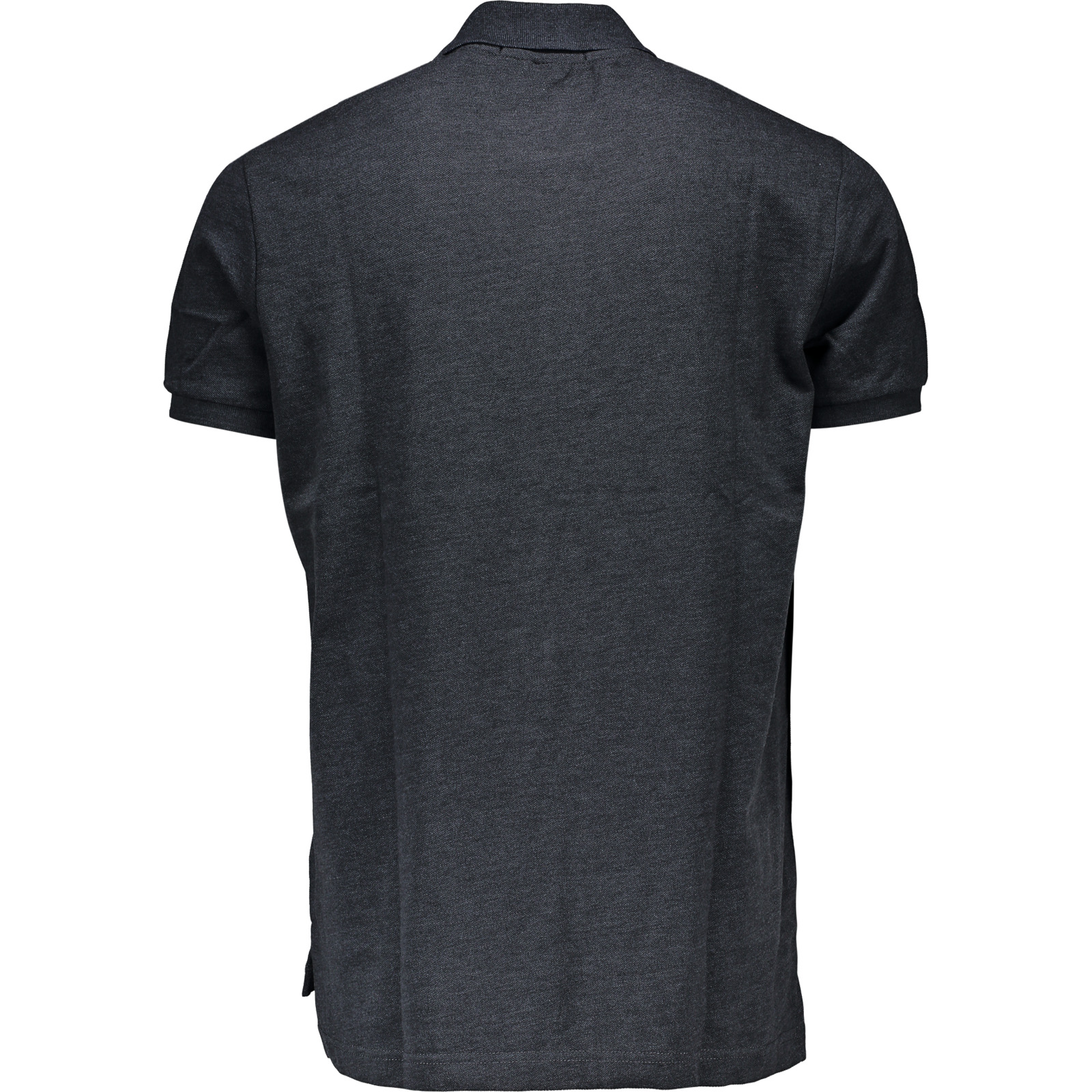 U.S. Polo Assn. Herren-Poloshirt uni Pique L, dunkelgrau