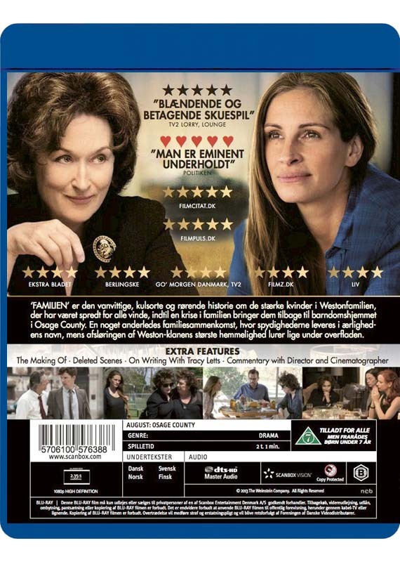 AUGUST : OSAGE COUNTY BD