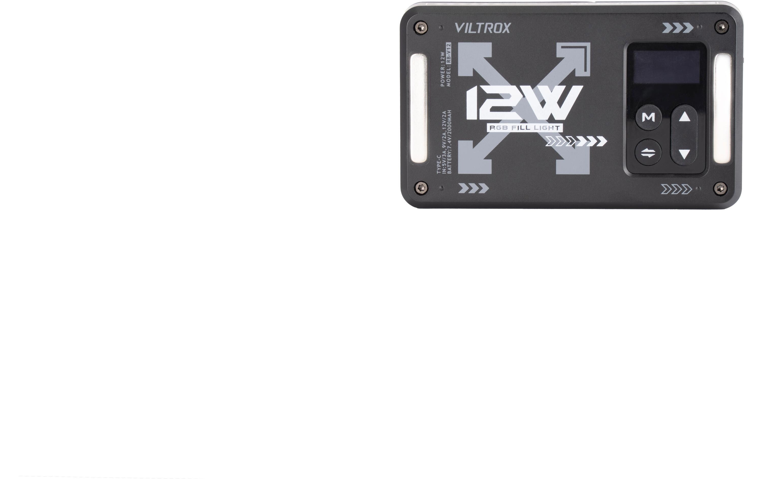 Videoleuchte RB-V12 RGB LED Light PanelMagnetische tragbare RGB-LED-Leuchte