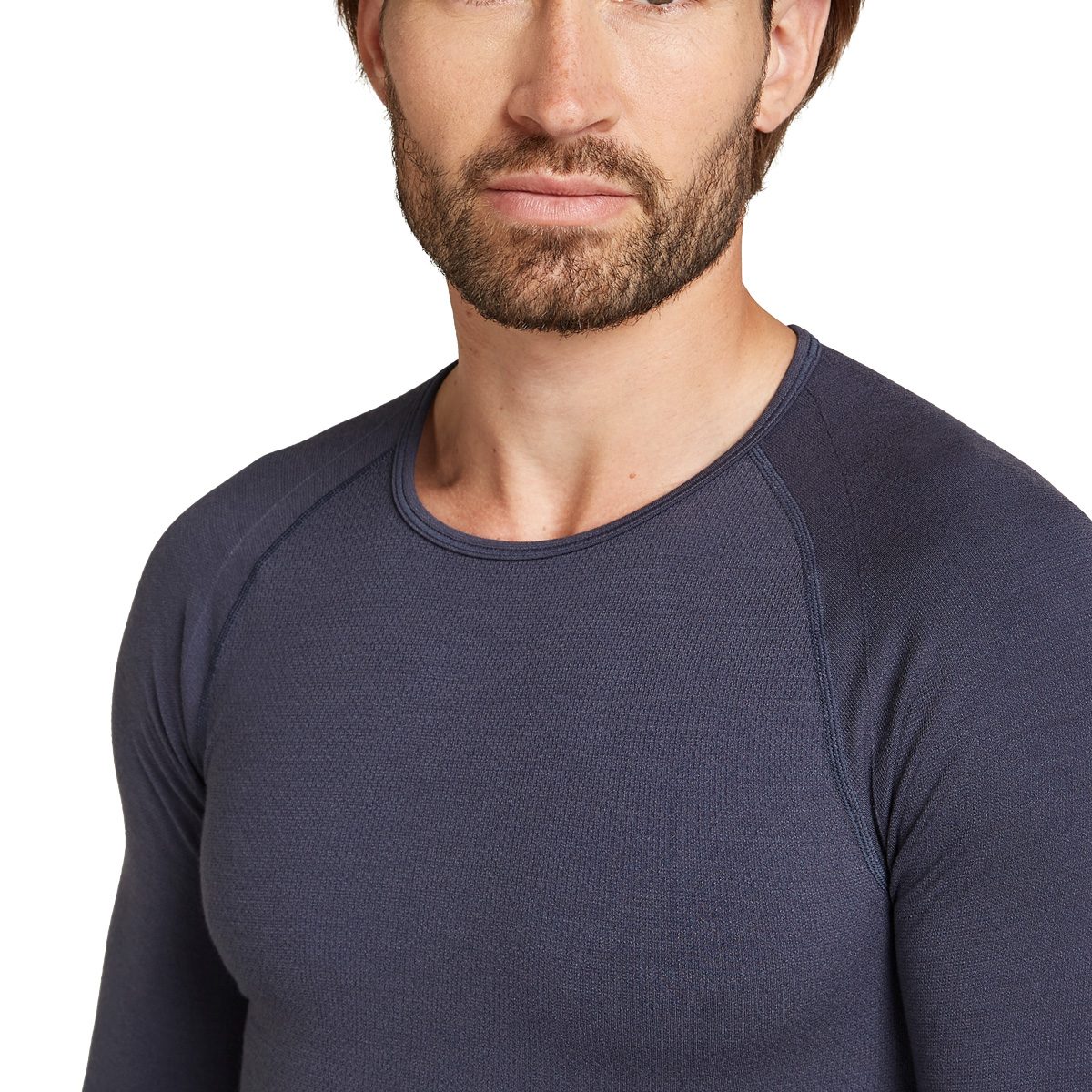 Icebreaker Merino Blend 260 ZoneKnit™ Seamless Longsleeve Herren graphite