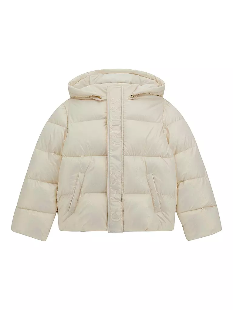 GUESS Mädchen Steppjacke creme