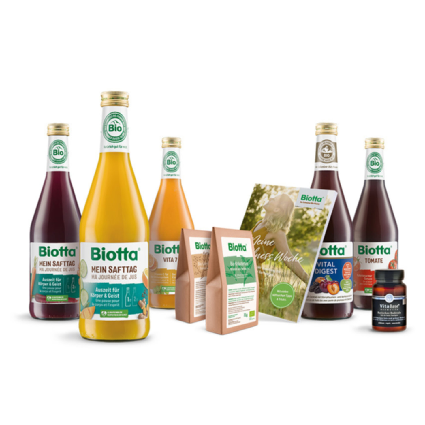 Biotta Wellness Woche mit 11 Säften à 50cl -550cl