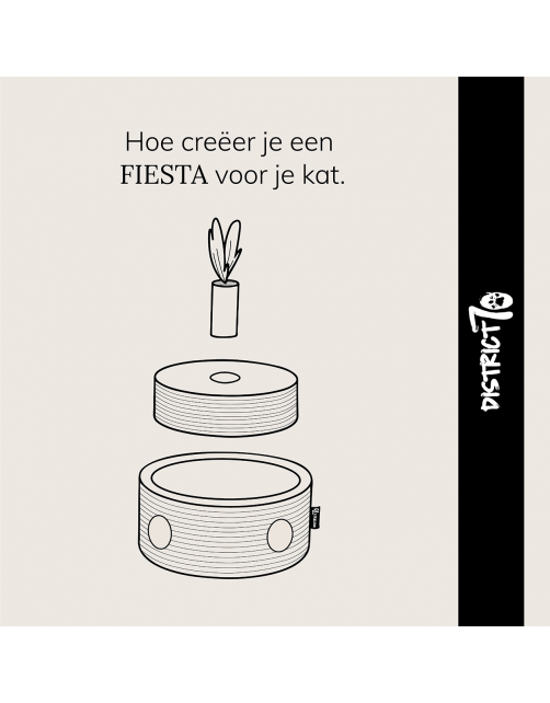 District 70 Fiesta - Kattenspeelgoed
