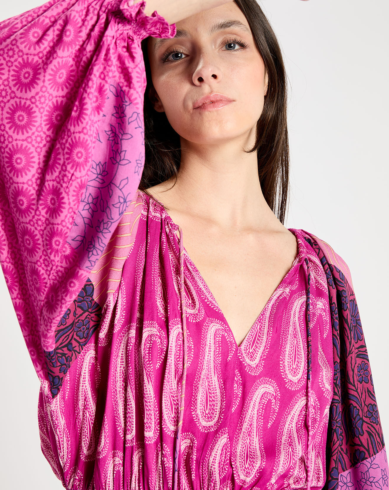 La Petite Etoile Robe Colinet imprimée sarée