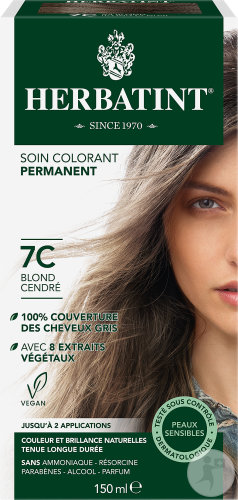 Herbatint Soin Colorant Permanent 7C Blond Cendré 170ml