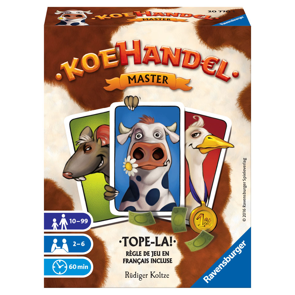 Ravensburger Koehandel Master kaartspel