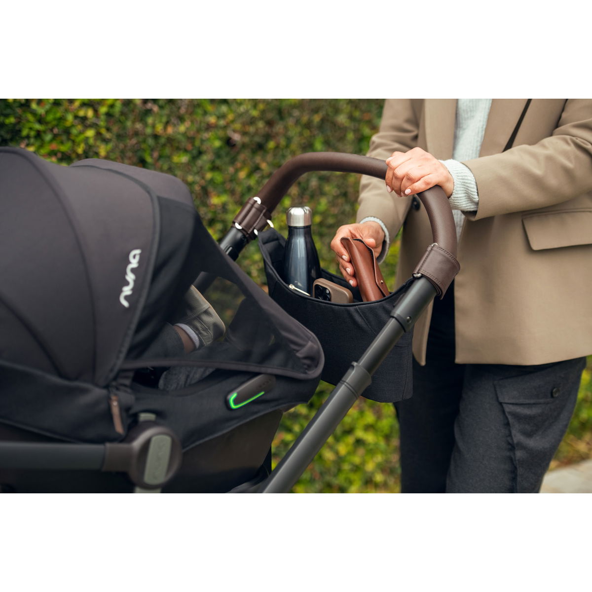nunanuna   Kinderwagen Organizer thunder