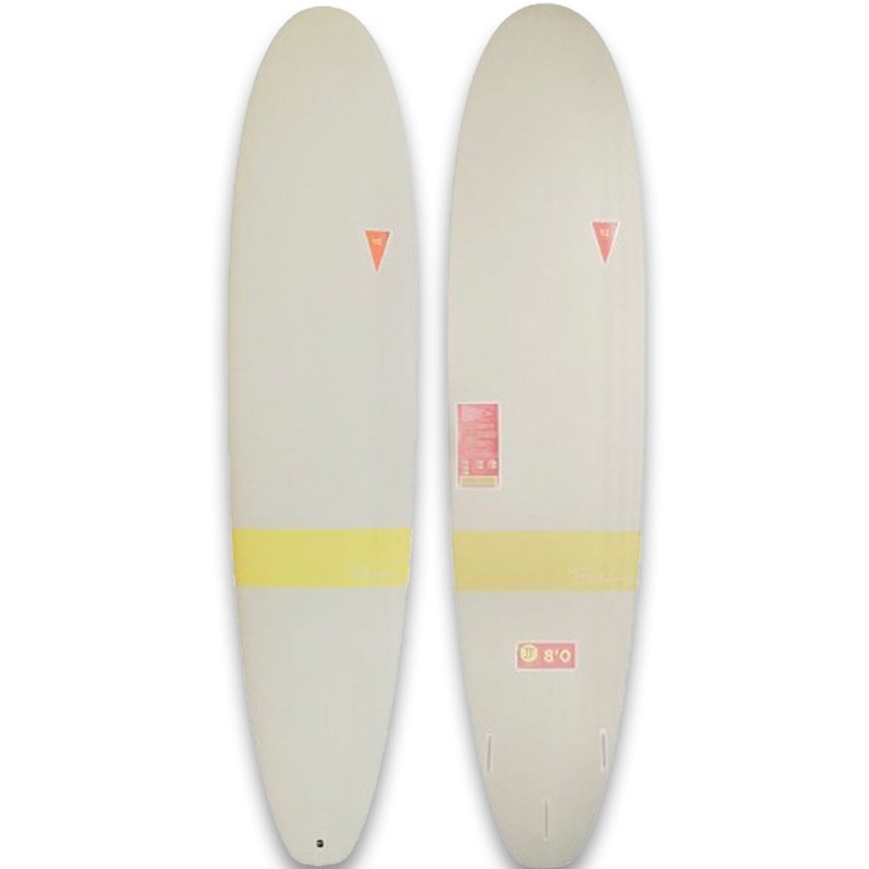 Planche de surf en mousse JJF by Pyzel The Log - Blanc - The Corner Shop