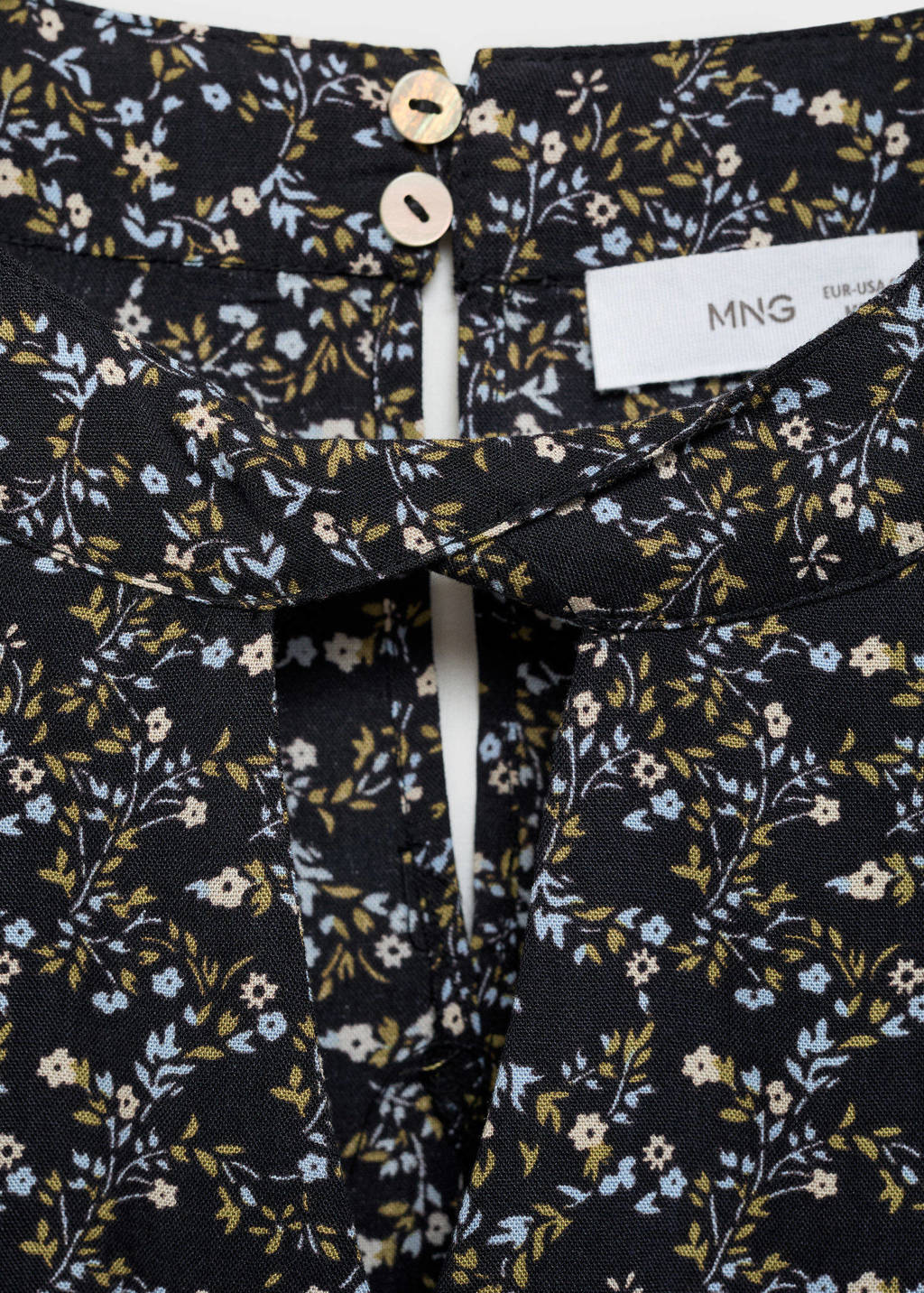 MANGO TEEN blousetop donkergroen