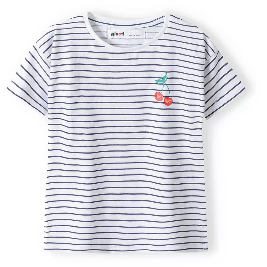 MINOTI 3er-Pack T-Shirts WeißRotGrün