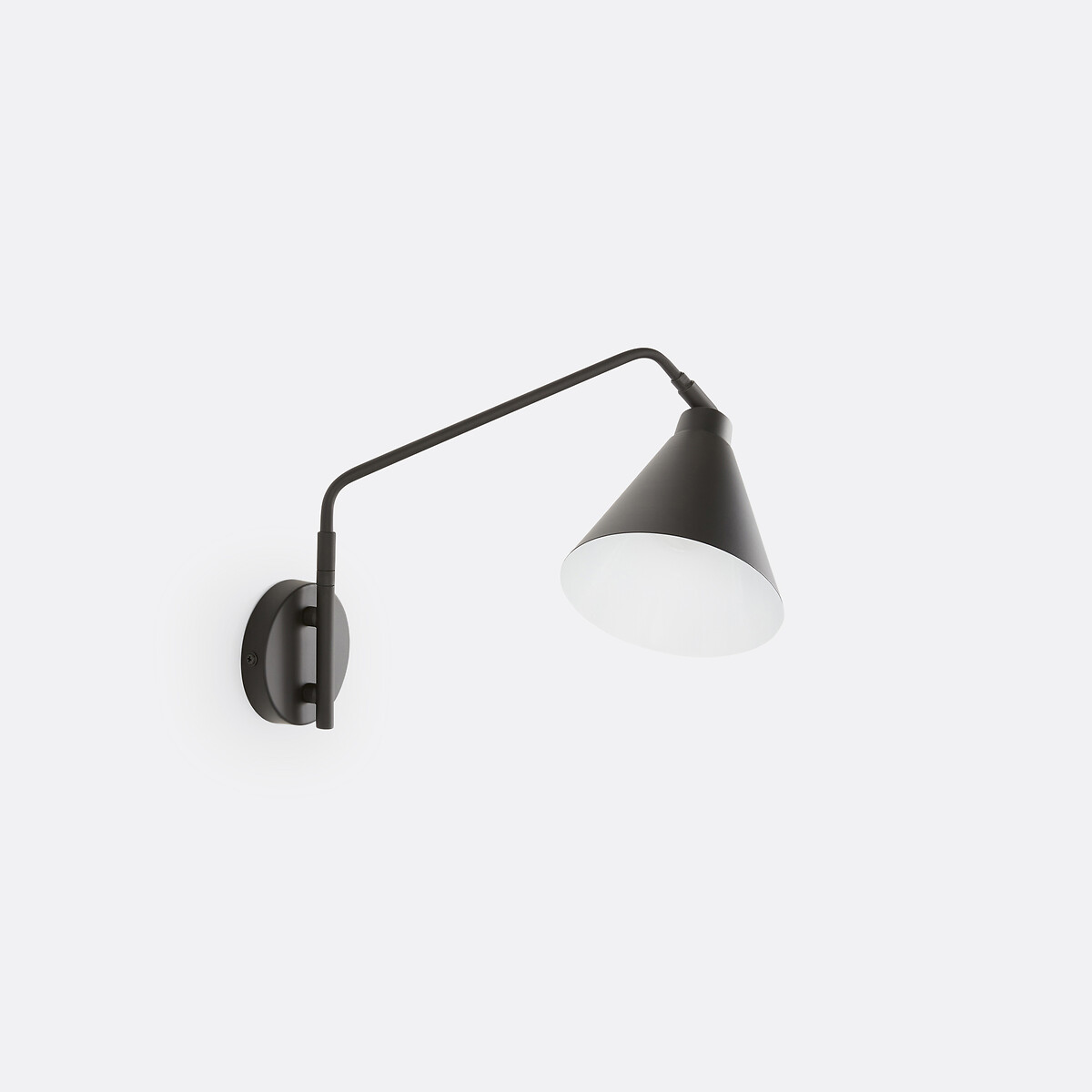 LA REDOUTE INTERIEURS<br>Luminária de parede articulada em metal, Hiba