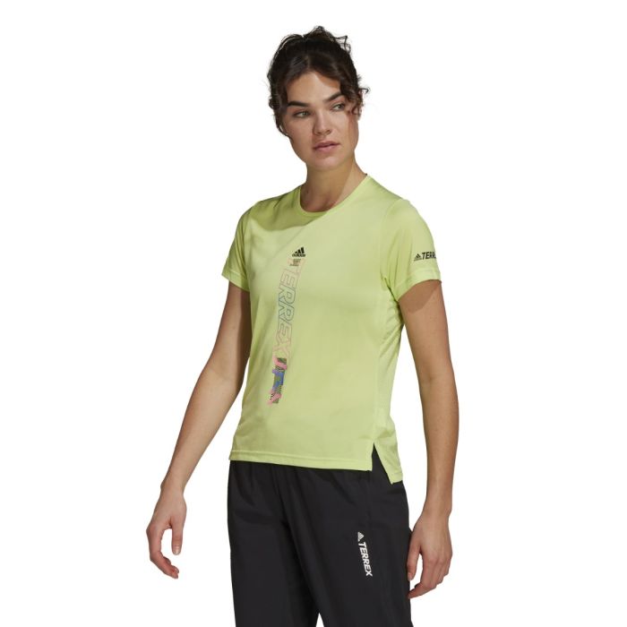 adidas Dame T-shirts Agravic Shirt Grøn