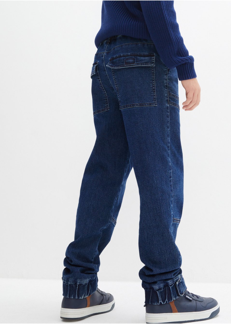 Pantalon taille extensible garçon, Loose Fit