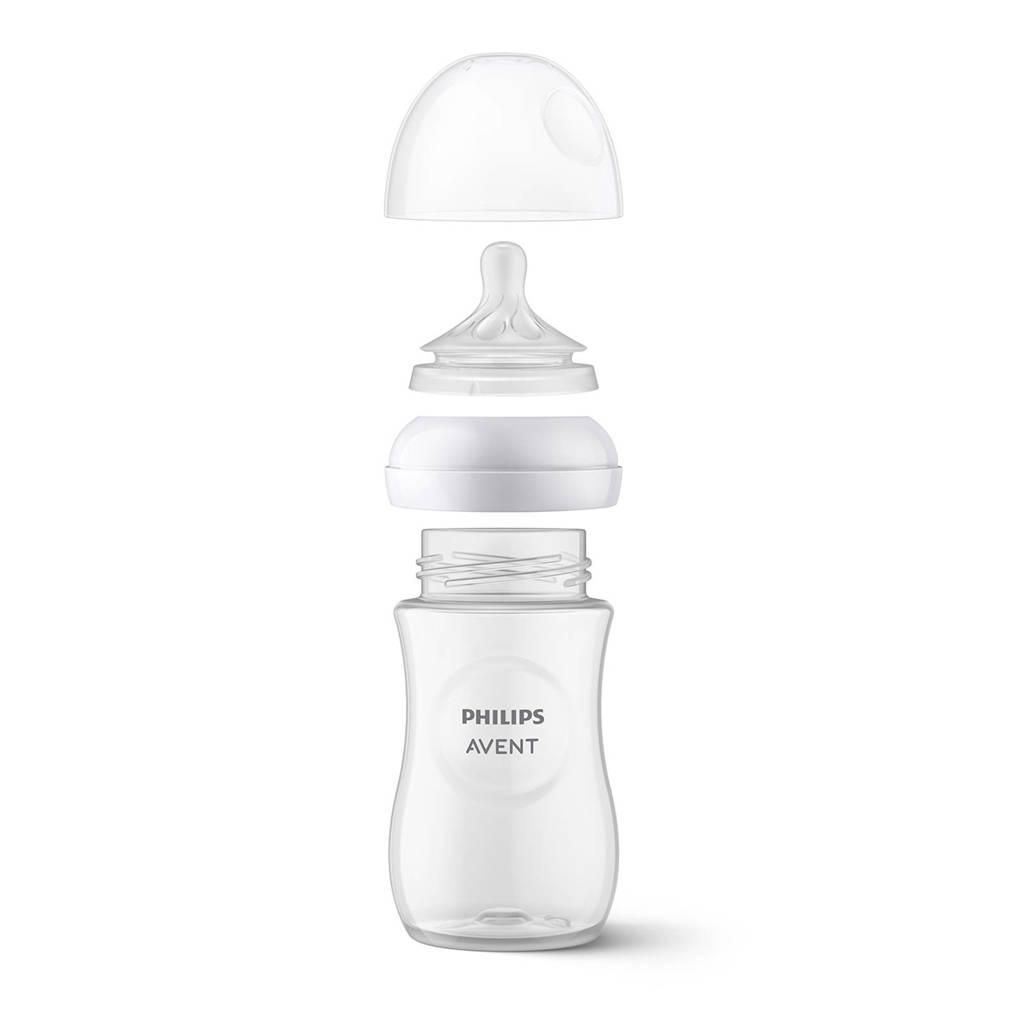Voorkeur voor oude speenNatural Response Babyfles Giraffe 260 ml 1M+ Snelheid 3-speen SCY903/66