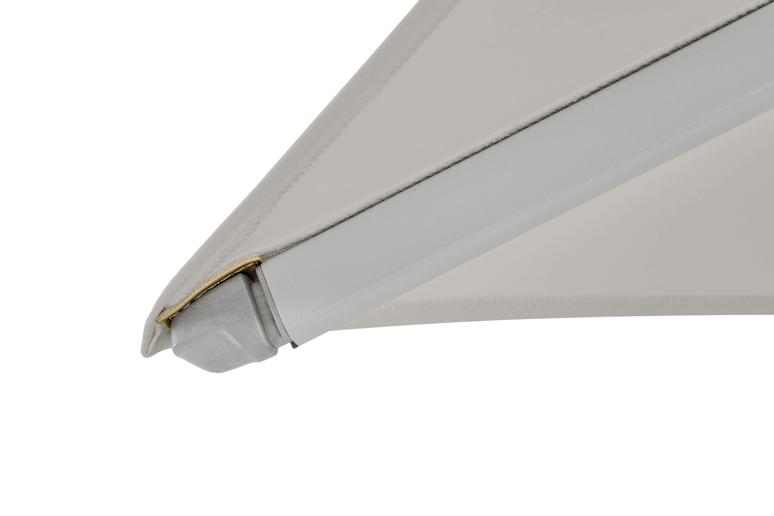 Suncomfort by Glatz VARIOFLEX Sonnenschirm - Hellgrau / B: 330.0 cm x T: 270.0 cm x H: 254.0 cm