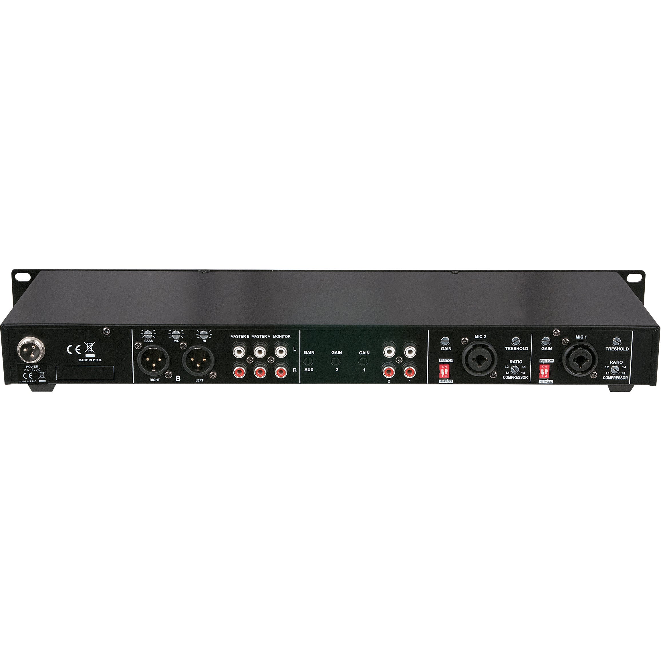 DAP Compact 6.2 6-kanaals mixer/usb speler