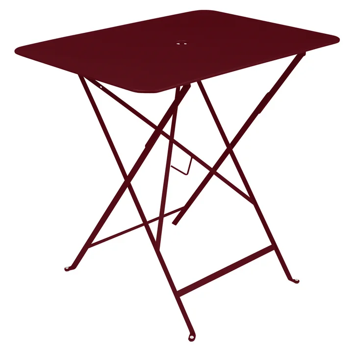 Fermob - Bistro Klapptisch, rechteckig, 77 x 57 cm, schwarzkirsche