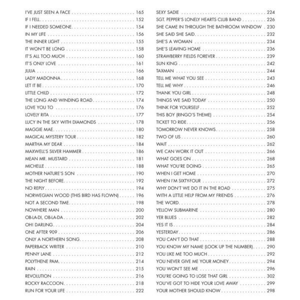 Music Sales Beatles Complete for Guitar